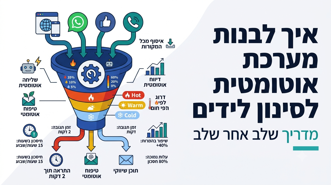 איך לבנות מערכת אוטומטית לסינון לידים