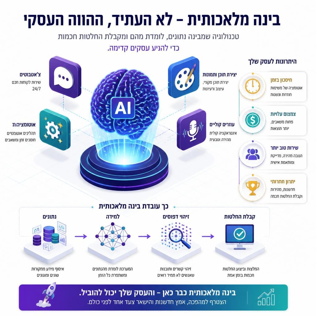 בינה מלאכותית - לא העתיד , ההווה העסקי